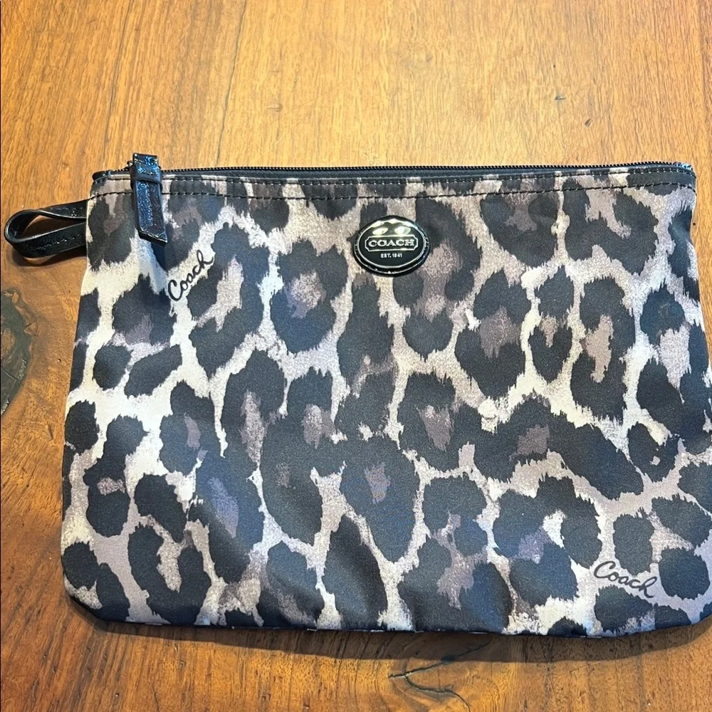 Coach nylon tote and pouch - Picture 3 of 4